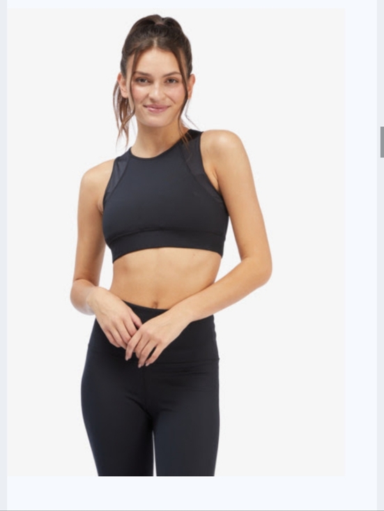 Roxy Tops - Roxy Black Racerback Active Bra Top